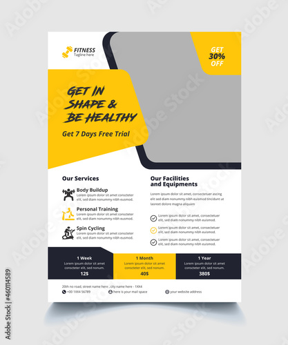 Fitness Flyer Design