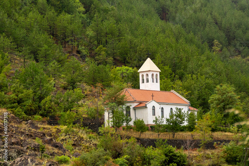 Catholic church in the Albanian mountain