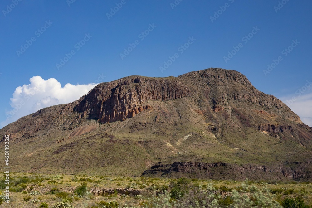 Mountains at Big Bend National Park, Texas, Chihuahuan desert