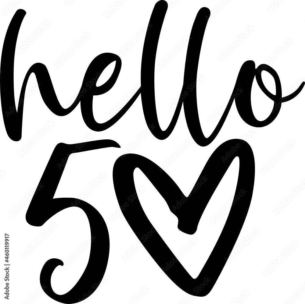 Hello 5 Love svg, Cut file ,cricut, silhouette , T Shirt ,Logo Hello 5 Love svg, Cut file ,cricut, silhouette , T Shirt ,Logo