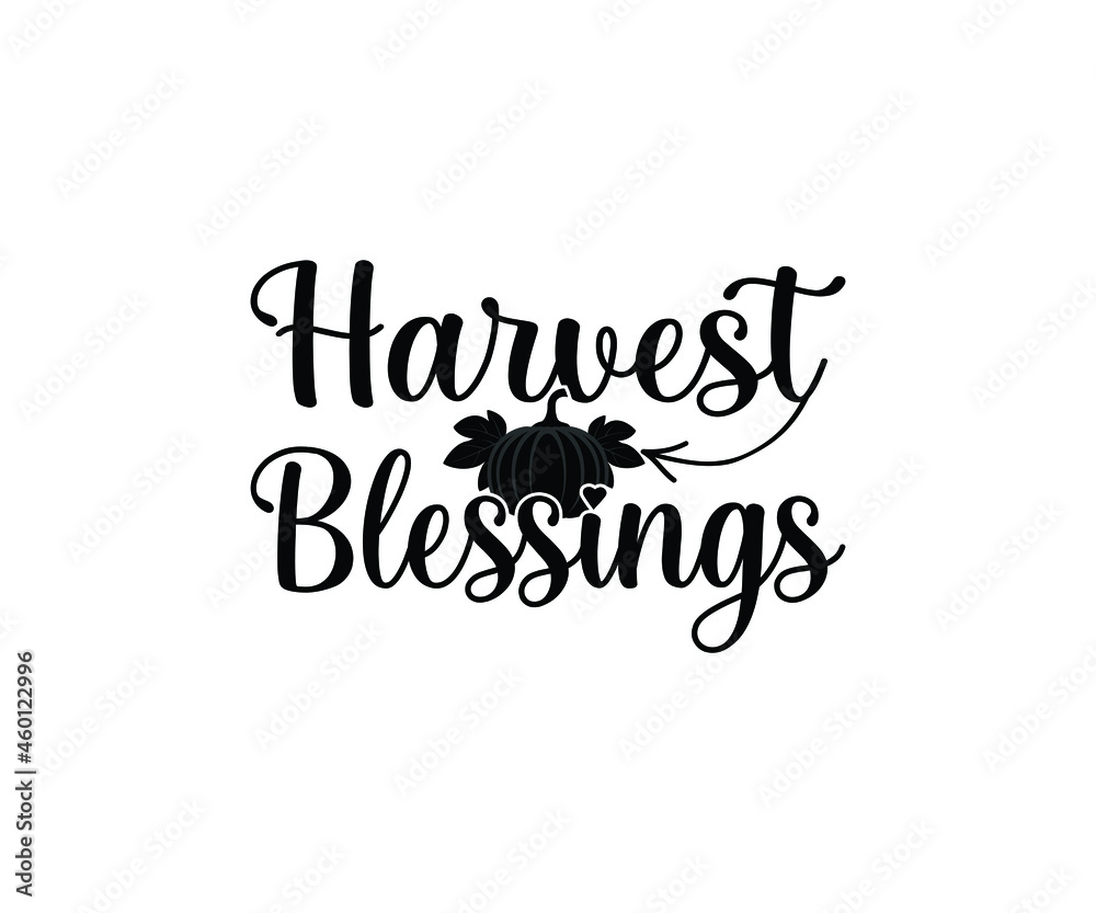 Harvest Blessings thanksgiving day t-shirt