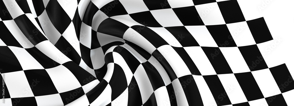 Obraz premium finish flag finishflag background muster