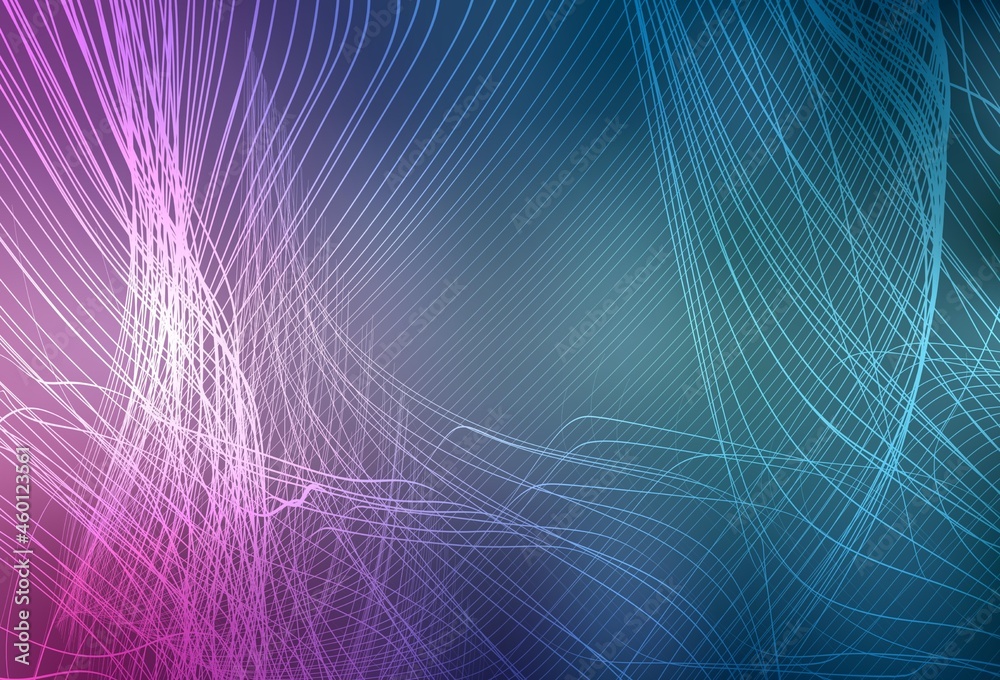 Naklejka premium Light Blue, Red vector abstract blurred layout.