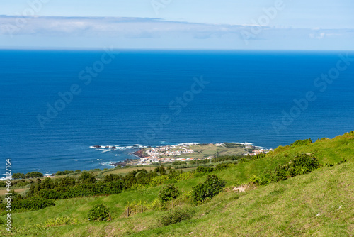 Sao Miguel, pictures of volcanic lakes, wild tropical forest, lots of greenery