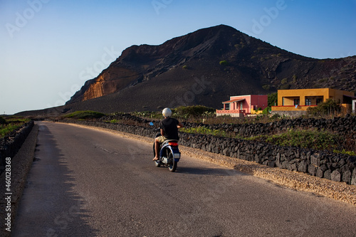 Sightseeing tour by scooter, Linosa