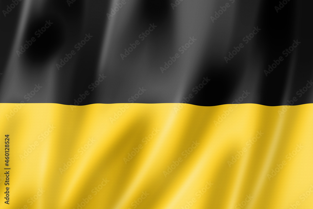Baden Wurttemberg state flag, Germany Baden Wurttemberg state flag, Germany