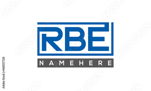 RBE creative three letters logo © PIARA KHATUN