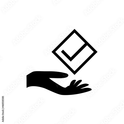 Full service icon isolated on white background