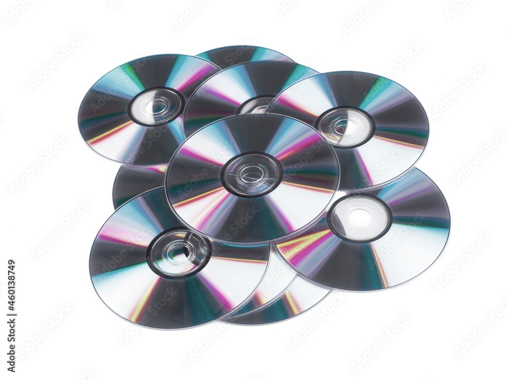 Pile of DVD Disks Pile of DVD Disks