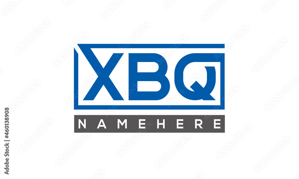 XBQ creative three letters logo XBQ creative three letters logo