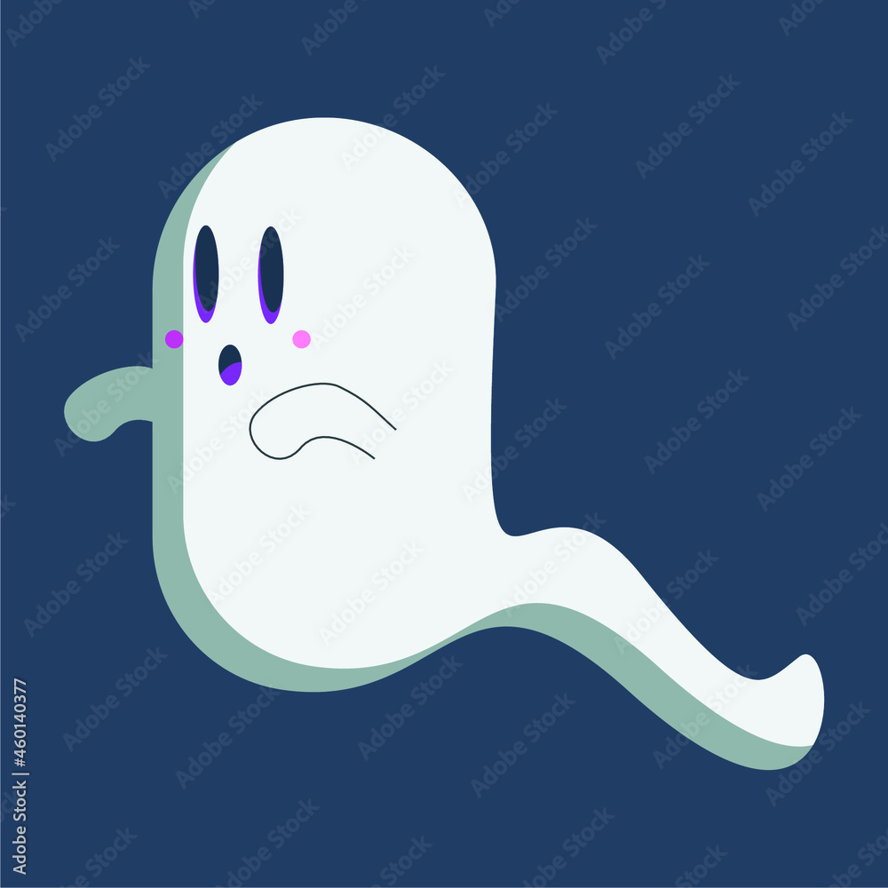 Cute ghost cartoon vector.
Flying ghost with adorable expression. Vector illustration. Cute vector for your halloween sticker. Flat design. Cute ghost cartoon vector.
Flying ghost with adorable expression. Vector illustration. Cute vector for your halloween sticker. Flat design.
