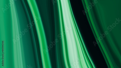 Abstract green and emerald liquid marble background texture. Luxury pattern for wallpaper and packaging design.