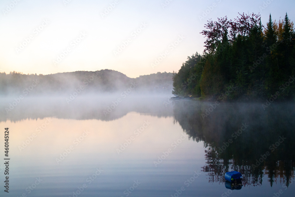 Fototapeta premium fog on the lake