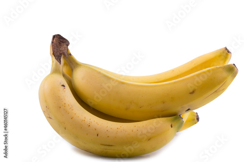 bananas isolated on white