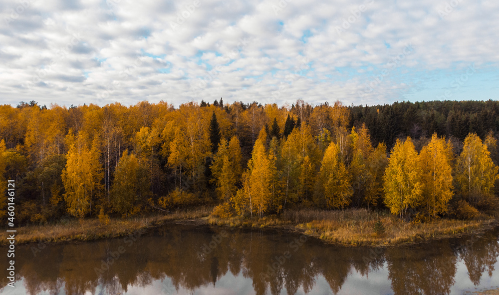 Natural background. Autumn nature from a height. Natural background. Autumn nature from a height.