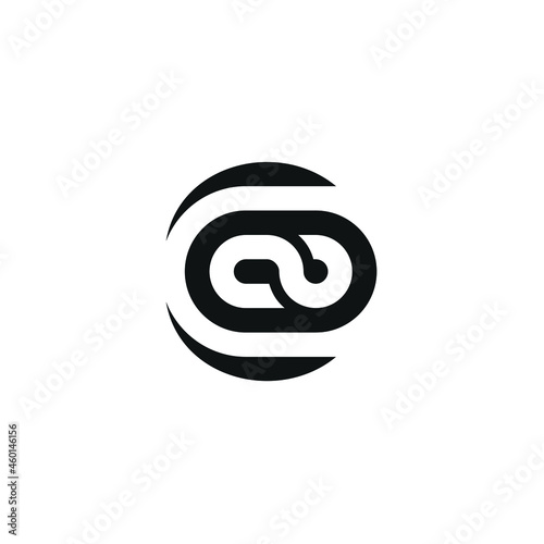 Initials Letter C I S Infinity Logo Design Concept, Abstract Unique Template Vector 