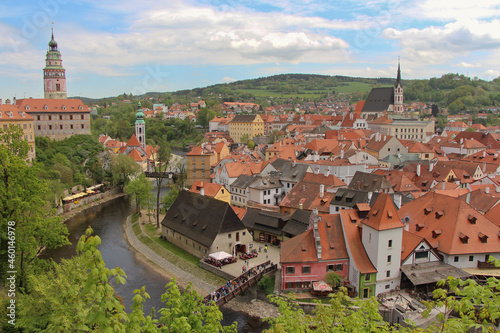 Wallpaper Mural Český Krumlov, Czech Republic - May 8, 2015: Böhmisch Krumau Tschechien. Torontodigital.ca
