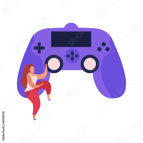 Gamepad Flat Icon © Macrovector