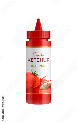 Tomato Ketchup Illustration