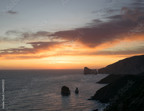 Nebida viewpoint, sea view and Pan di Zucchero