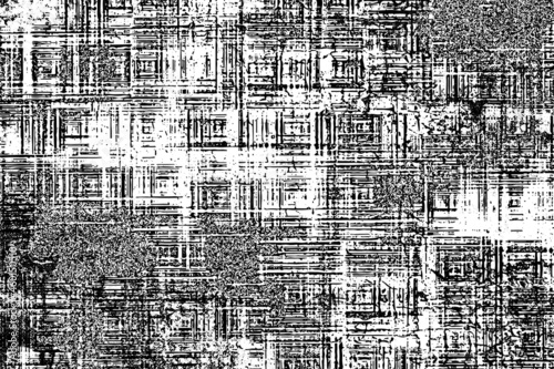Dirty grunge background. The monochrome texture is old. Vintage worn pattern. The surface is covered with scratches