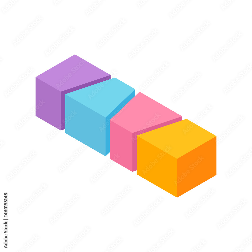 Seats Isometric Icon Seats Isometric Icon