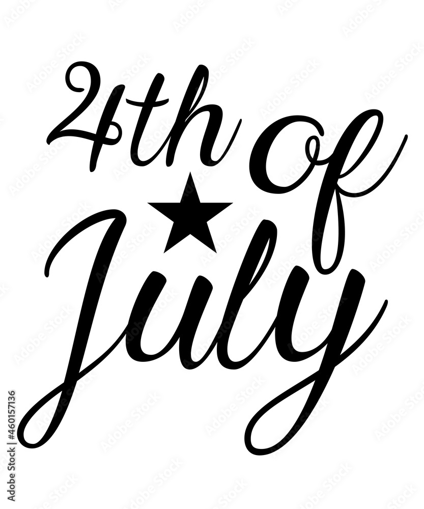 4th of July SVG T-shirt design 4th of July SVG T-shirt design