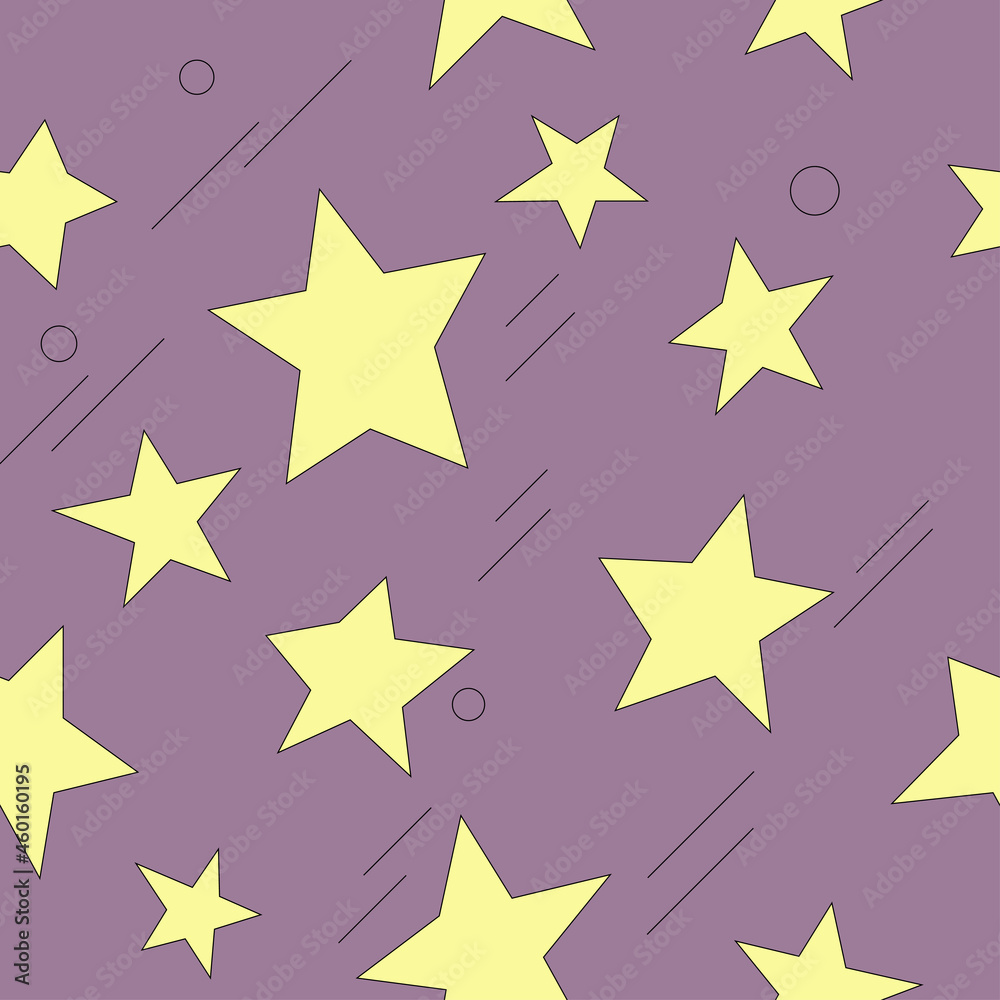 Stars Seamless Pattern Stars Seamless Pattern
