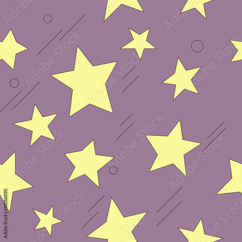 Stars Seamless Pattern