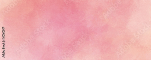 colorful and beautiful pink background with watercolor and smoke.beautiful and colorful pink watercolor used for wallpaper,banner, design,painting,arts,printing and decoration.
