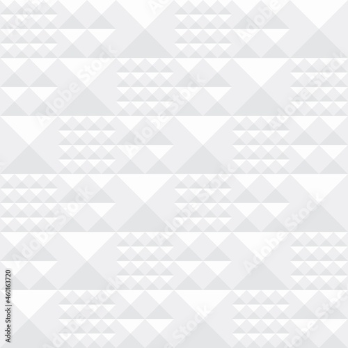 Seamless mosaic pattern with pyramid relief