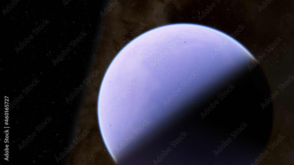 Abstract planets and space background 3d illustration Abstract planets and space background 3d illustration