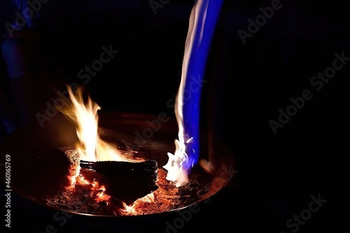 fire close up 