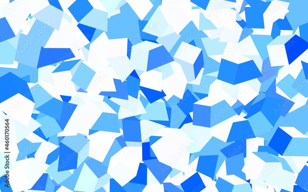 Light BLUE vector pattern with random forms. Light BLUE vector pattern with random forms.