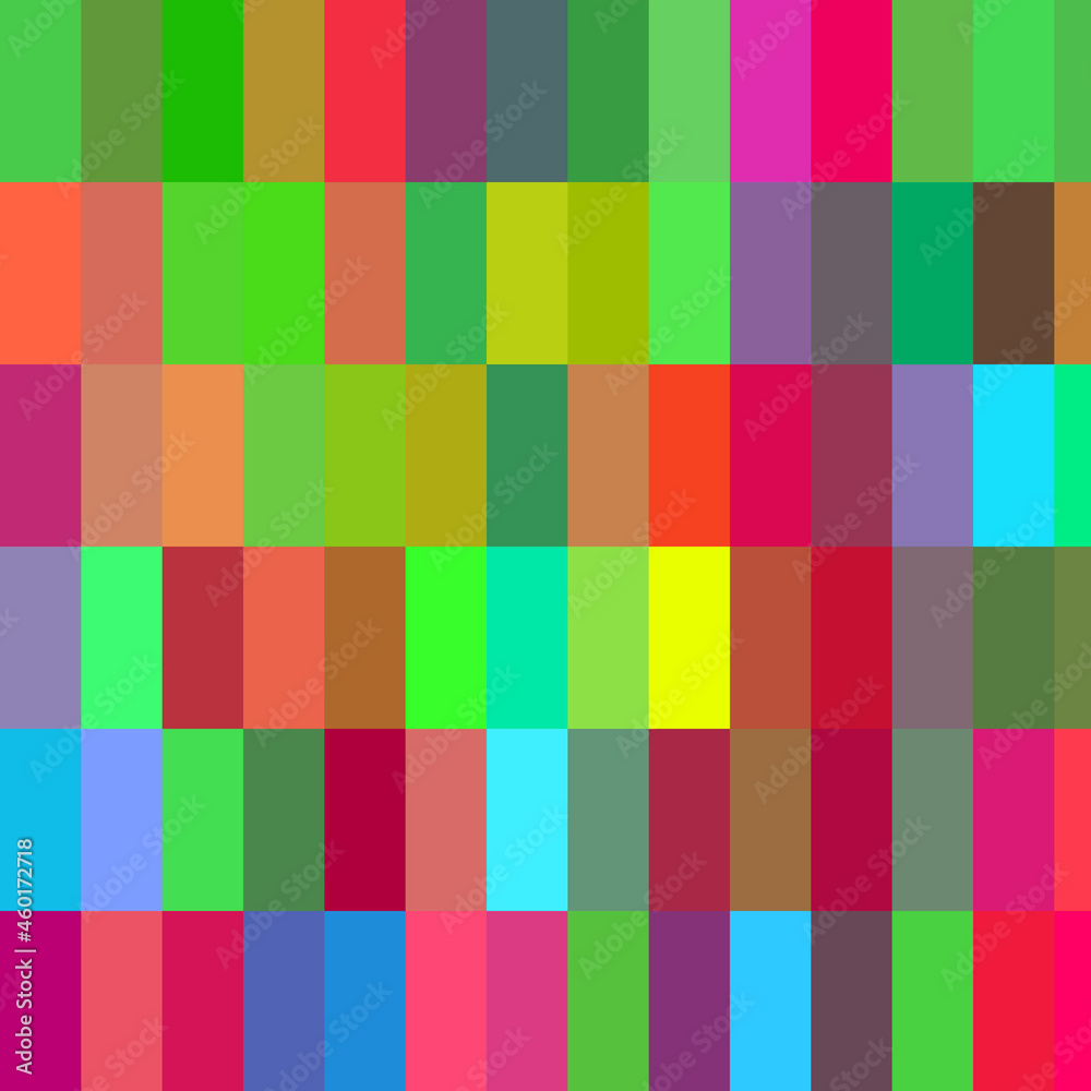 Multicolored squares, design, abstract background with squares
