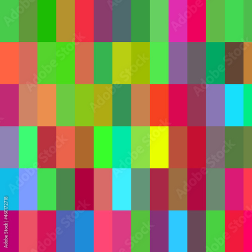 Multicolored squares, design, abstract background with squares