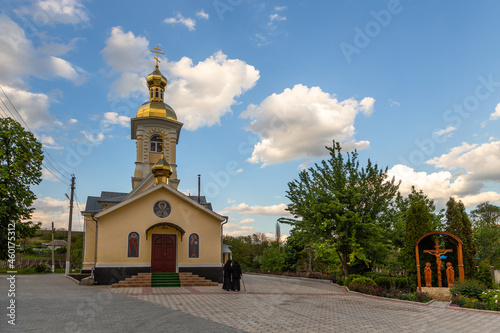 View of the Monastery, Pripiceni-Curchi, Republic of Moldova. photo