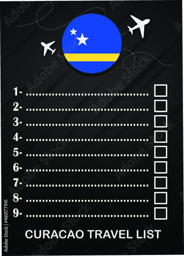 curacao travel list brochure 