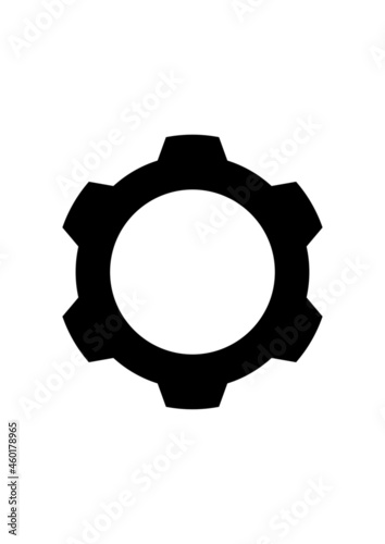Six teeth cog. 