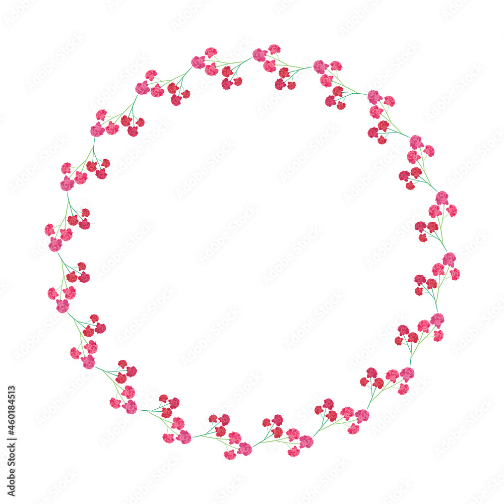 Vector floral frame. Decorative design element with botanical details. Vector floral frame. Decorative design element with botanical details.