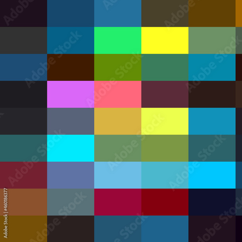 Multicolored design abstract background with squares