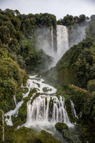 Marmore waterfall in Italy