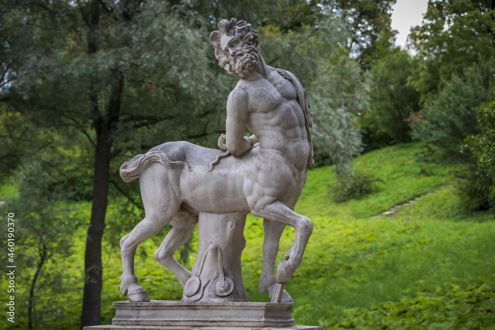 Centaur Statue at the Centaur Bridge in Pavlovsk, Russia Centaur Statue at the Centaur Bridge in Pavlovsk, Russia