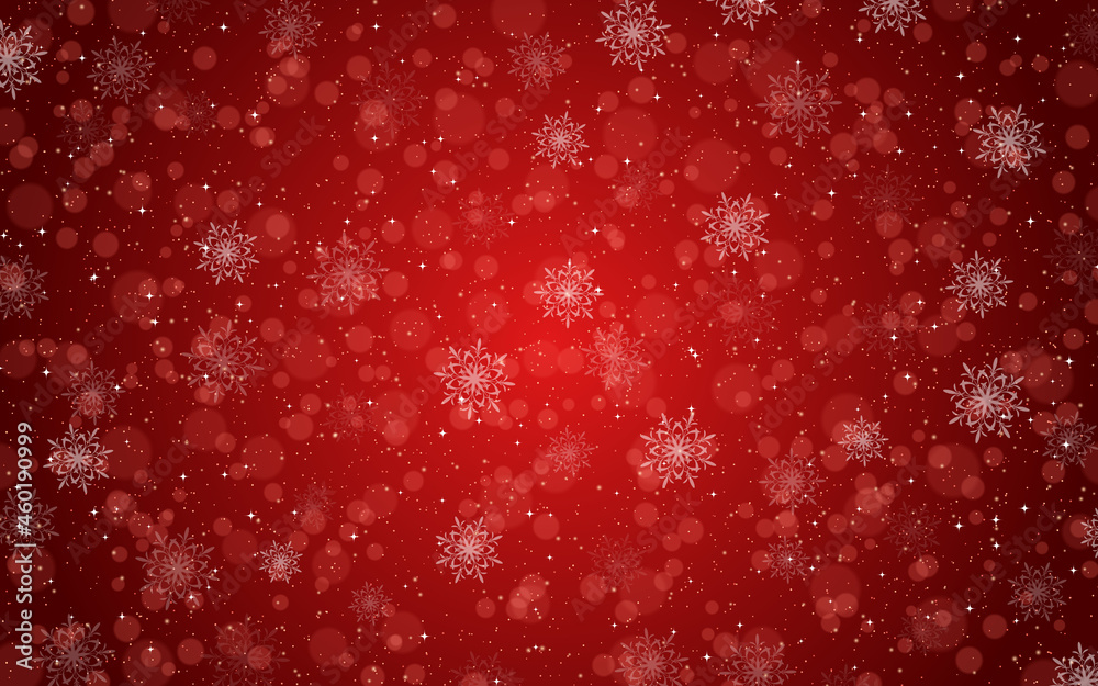 Christmas and New Year luxury vector background with light effects Christmas and New Year luxury vector background with light effects