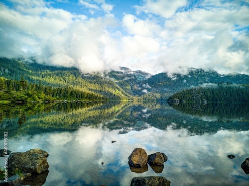 Callaghan Lake at Dawn  photo