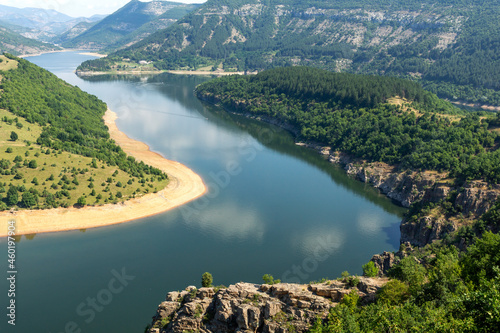 Arda River meander and Kardzhali Reservoir, Bulgaria