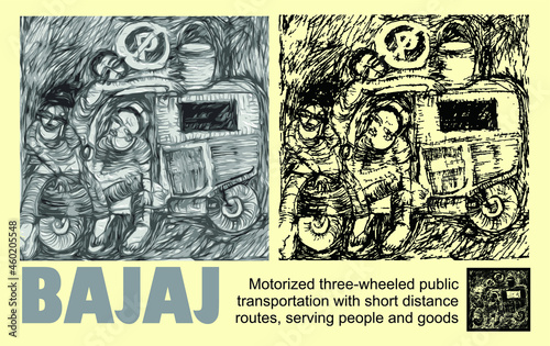 Wonderful Indonesia, Jakarta's old public transportation mode