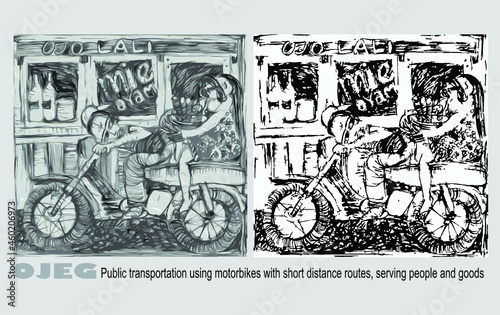 Wonderful Indonesia, Jakarta's old public transportation mode