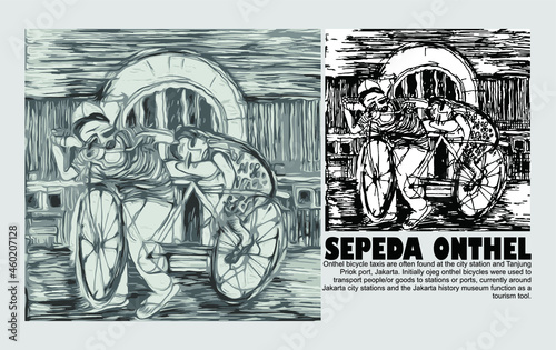 Wonderful Indonesia, Jakarta's old public transportation mode