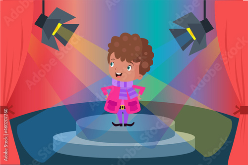 Little Actor - Kids Illustration
